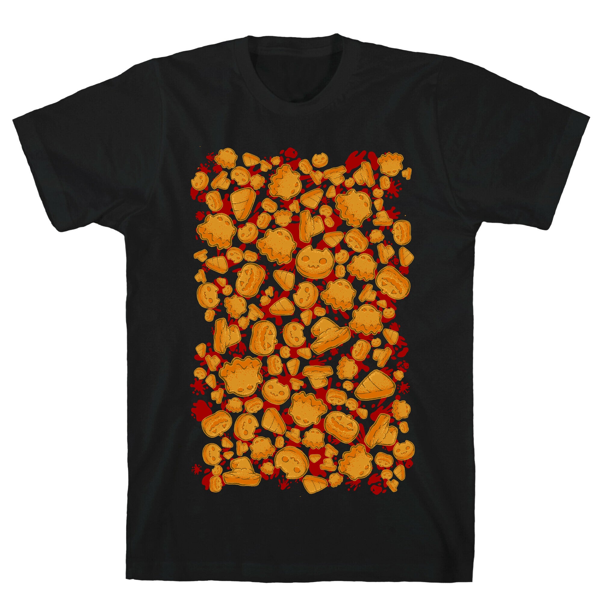 Halloween Nuggies Pattern T-Shirt